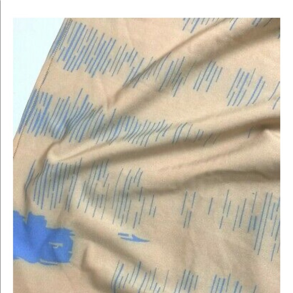 CLEARANCE SALE! Happy Hour S Blue Tan Short Skirt - Picture 7 of 7